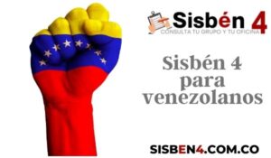 ayudas del Sisbén para venezolanos