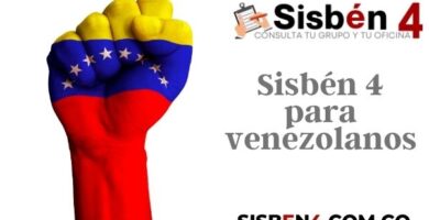 ayudas del Sisbén para venezolanos