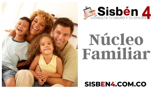 certificado sisbén nucleo familiar