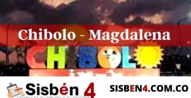 consultar puntaje del Sisbén 4 en Chibolo Magdalena