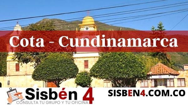 consultar el puntaje del Sisbén 4 en Cota Cundinamarca