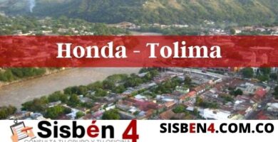 consultar puntaje del Sisbén 4 en Honda Tolima