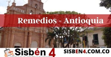 consultar puntaje del Sisbén 4 en remedios Antioquia