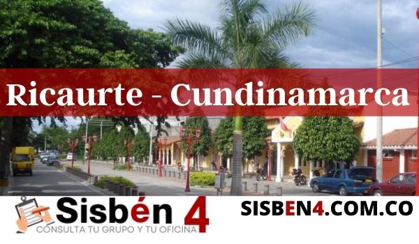 consultar el puntaje del Sisbén 4 en Ricaurte Cundinamarca