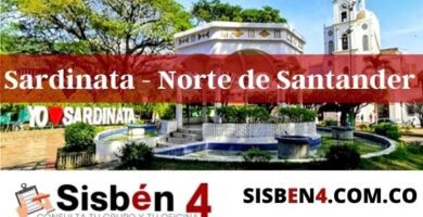 consultar puntaje del Sisbén 4 en Sardinata Norte de Santander