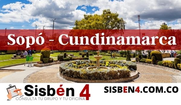 consultar el puntaje del Sisbén 4 en Sopo Cundinamarca