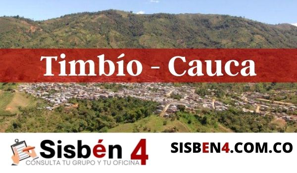 consultar el puntaje del Sisbén 4 en Timbío Cauca