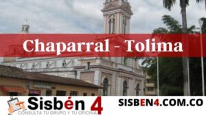 consultar puntaje del Sisbén 4 en chaparral Tolima